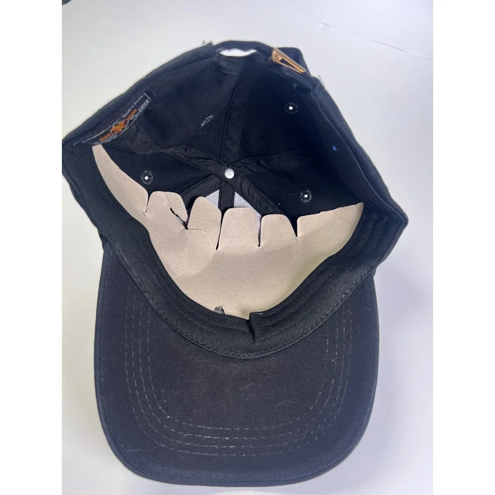 Eagle Crest Combat Medic Hat Mens OSFM Black Embroidered Military Badge Cap
